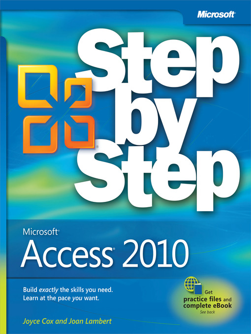 Title details for Microsoft Access 2010 Step by Step by Joan Lambert - Available